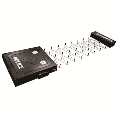 calidad  Traffic Police Q235 Steel Traffic Roadblocks , 7m Portable Tyre Killer fábrica