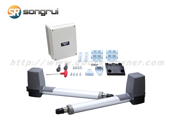 Abrelatas de la puerta de oscilación de DC 24V PK300DC WiFi, abrelatas de la puerta del brazo oscilante 300KG