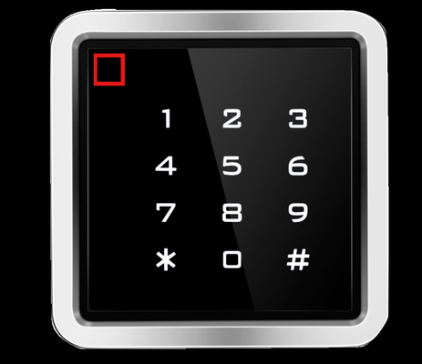 Telclado numérico electrónico del control de acceso de la caja metálica RFID 125khz de Doorwaterproof de la entrada del telclado numérico auto de la puerta independiente con el usuario 2000