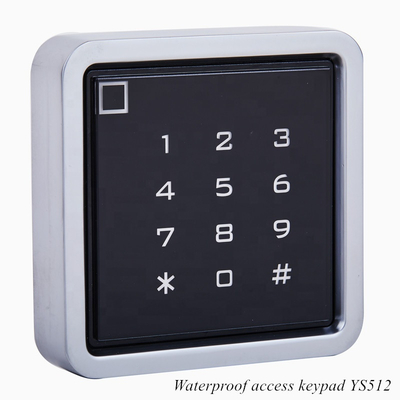 Telclado numérico electrónico del control de acceso de la caja metálica RFID 125khz de Doorwaterproof de la entrada del telclado numérico auto de la puerta independiente con el usuario 2000