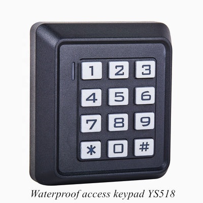 El telclado numérico auto del control de acceso de la prenda impermeable IP68 RFID 125khz del telclado numérico de la puerta cifró los sistemas de la entrada de puerta independientes con 2000 usuarios